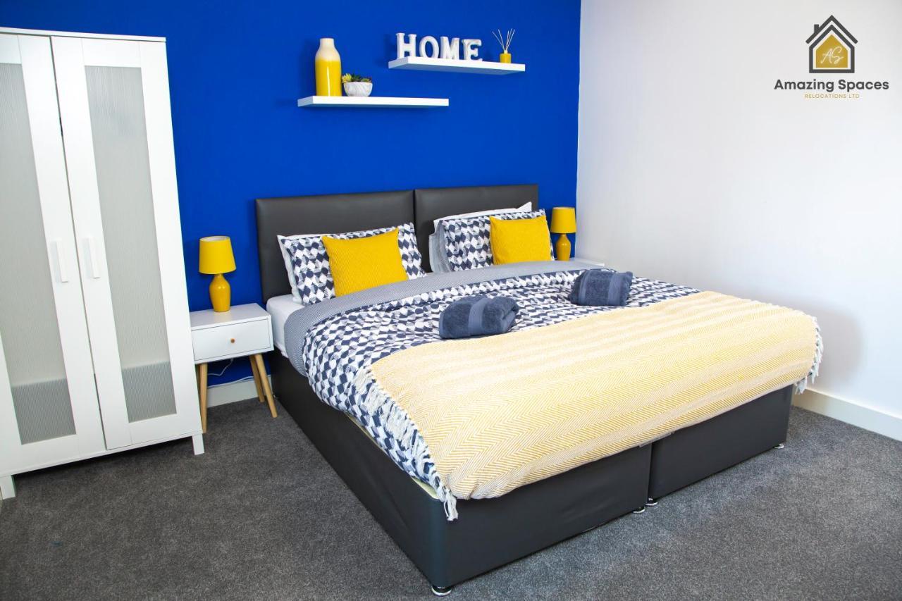 Large Unique 2 Bedroom Duplex Apartment With Private Parking & Free Wifi - Vat Qualifying By Amazing Spaces Relocations Ltd Warrington Exterior foto