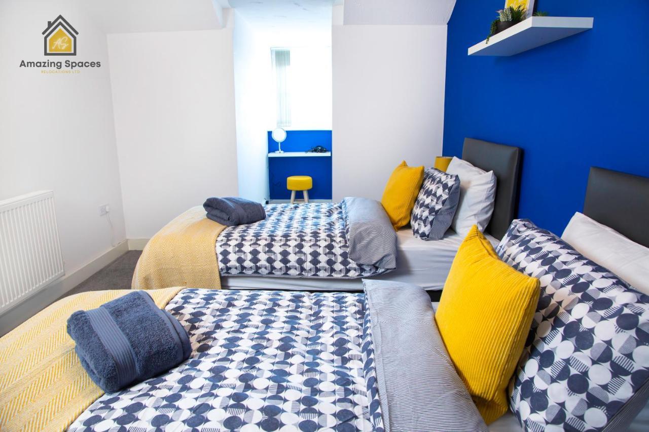 Large Unique 2 Bedroom Duplex Apartment With Private Parking & Free Wifi - Vat Qualifying By Amazing Spaces Relocations Ltd Warrington Exterior foto