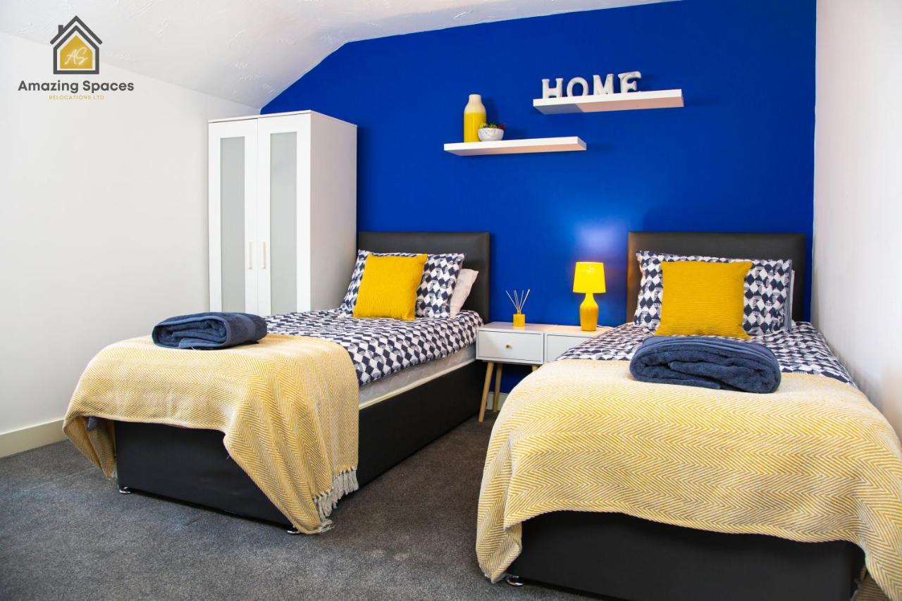 Large Unique 2 Bedroom Duplex Apartment With Private Parking & Free Wifi - Vat Qualifying By Amazing Spaces Relocations Ltd Warrington Exterior foto