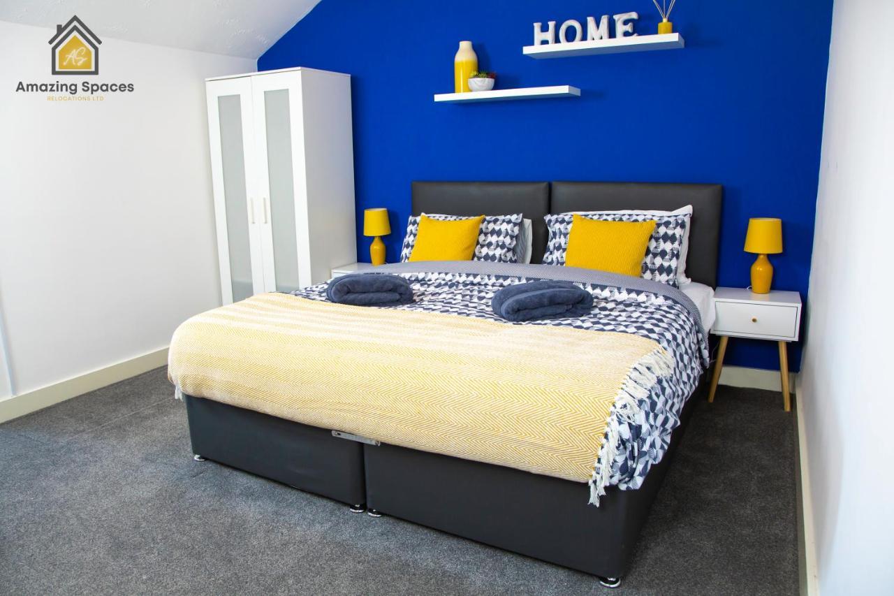 Large Unique 2 Bedroom Duplex Apartment With Private Parking & Free Wifi - Vat Qualifying By Amazing Spaces Relocations Ltd Warrington Exterior foto